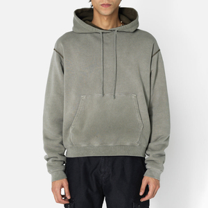 Custom Logo Men Acid Wash <b>Hoodies</b> Long Sleeve Oversized Acid Wash <b>Hoodie</b> Street Wear Pullover Acid Wash <b>Hoodies</b> Men - Product Image 1