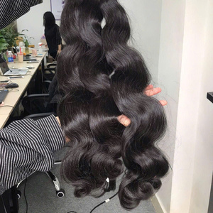 Extensiones de Cabello Virgen Natural con Ondas Sueltas, Trama Doble a Máquina, Pedido al por Mayor, Estilo de Ondas Naturales - Product Image 4