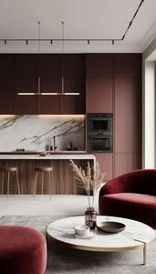 Gabinetes de Cocina Modernos Minimalistas Personalizados de Madera Maciza de Roble Ecológica con Diseño Completo en Forma de L con Unidad de Fregadero de Melamina - Product Image 4