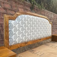 Meilleur lit en bois de manguier massif naturel de qualité supérieure Lit en bois king size Lit double parfait pour la maison et l'hôtel au prix de gros OEM