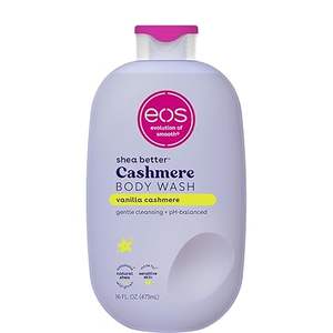 Gel Douche Hydratant Crèmeux au Cachemire Vanille EOS avec Beurre de Karité, Glycérine, Vitamine E, pH Équilibré, Végan, 473 ml - Product Image 1