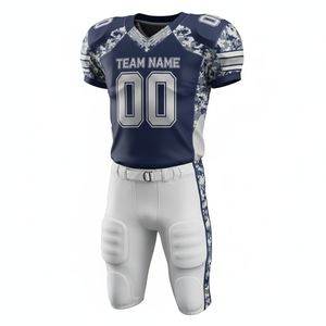 Ensemble personnalisé d'uniformes de football américain pour hommes, jeunes et adultes, vêtements de sport d'équipe personnalisés, y compris maillot, pantalon, taille plus - Product Image 4