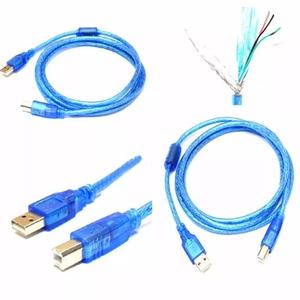 Câble USB multifonctionnel mâle B 3m en PVC plastique, charge rapide 6A/5A, Micro-USB disponible en 0.2m, 0.3m, 1m, 2m pour imprimante, scanner - Product Image 2