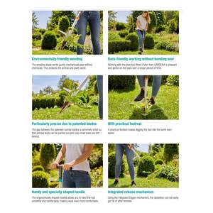 COMBISYSTEM 3518 20-Inch <b>Weed</b> Puller Garden Hand <b>Tool</b> for Gardena COMBISYSTEM 3518 Series - Product Image 3