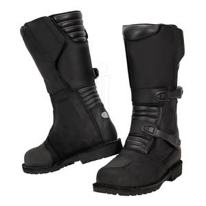 รองเท้าแข่งรถมอเตอร์ไซด์ทำจากหนังใส่สบาย2025ใหม่ - Product Image 1