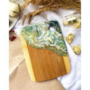 Plateau de service en résine de nouvelle conception pure pièce unique pour les portions de dîner de restaurants et d'hôtels plats - Product Image 1