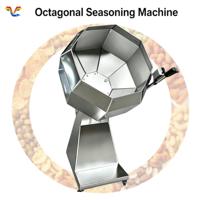 Mélangeur automatique octogonal de type tambour pour la transformation des saveurs des chips et des snacks