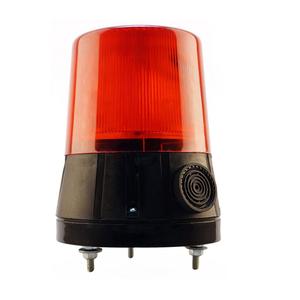 Lámpara giratoria de plástico con zumbador y tornillo sin fin - Product Image 1