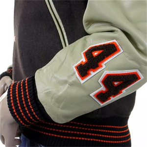 Chaqueta de Invierno para Hombre, Mangas Largas, Cuello Alto, 2025, Alta Calidad, Parches de Chenilla, Nuevo Diseño, Chaqueta Universitaria para Hombre - Product Image 6