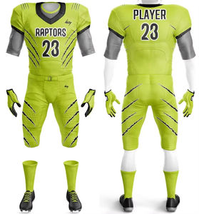 High Quality Polyester American <b>Football</b> & Soccer Uniforms <b>Cheap</b> Sports Club Wear Breathable Sets - Product Image 4