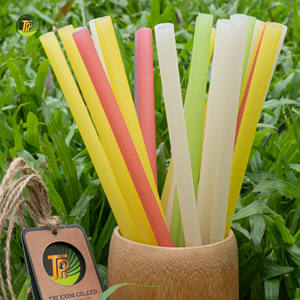 Natural Edible Vietnamese Rice <b>Straw</b> Disposable Environmentally Friendly <b>Drinking</b> <b>Straw</b> Made From Rice Flour - Product Image 5