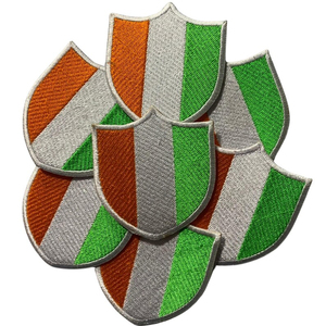 Écussons pour drapeaux, écussons brodés de haute qualité, drapeau national français personnalisé, badges, brassard, écussons thermocollants, vente en gros, personnalisés - Product Image 2