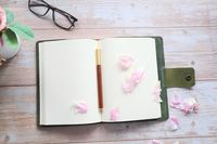 Carnet en cuir et bloc-notes étudiant enseignant de bureau pour la prise de notes planificateur professionnel en cuir véritable