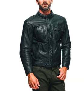 Chaqueta de Motociclismo Unisex, Elegante, de Cuero, Resistente al Viento, para Motociclistas, Colores y Logotipo Personalizables, Suministro al por Mayor 2026 - Product Image 6