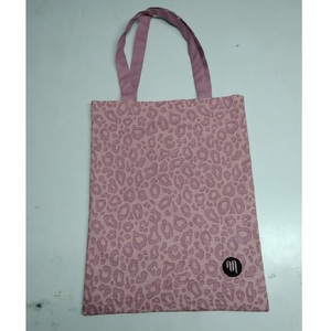 Bolso de tela de algodón orgánico para mujer, bolsa de lona de color sólido, con certificado GOTS, suave y Premium, para compras, 100% - Product Image 5