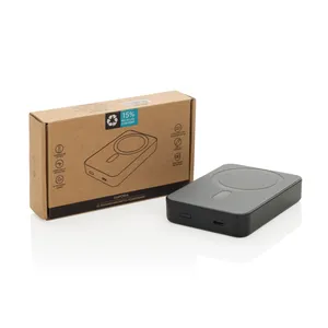 Powerbank Magnetico Ecologico Amporia, Gadget Promozionale Sostenibile - Product Image 6