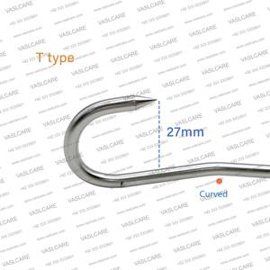 Crochet osseux, instrument de chirurgie orthopédique, rétracteur réutilisable, crochet de levage, acier inoxydable allemand, outil chirurgical vétérinaire manuel - Product Image 4