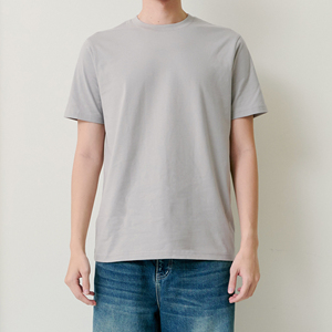 Las camisetas ultrasuaves personalizadas más vendidas, Manga corta unisex en blanco CVC (algodón + poliéster) Ultrasoft Touch 190-200 GMS - Product Image 1