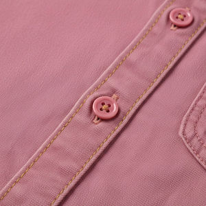 Chemise en jean pour homme à coupe droite et coupe ajustée Chemise en jean souple délavée pour homme Chemise en denim indigo classique de style décontracté et intelligent - Product Image 6