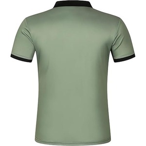 เสื้อโปโลสำหรับผู้ชายชุดเดรสกีฬาเสื้อกอล์ฟพิมพ์ลายโลโก้ตามสั่งมีปกตั้งไซส์ใหญ่พิเศษ - Product Image 4