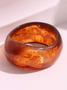 Pulsera de Resina Personalizada de Moda para Mujer, Pulseras Acrílicas Femeninas, Joyería Simple, Fabricante de Pulseras de la India, bh crafts - Product Image 5