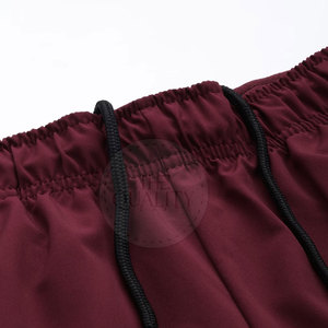 Shorts légers en gros pour hommes confortables 100% coton solide décontracté Anti-rides taille élastique fermeture à cordon pour en ligne - Product Image 4