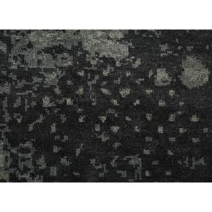 Alfombras Kavi Grises y Negras Hechas a Mano con Lana y Seda de Bambú, Modelo Esk-661 para Uso en la Cocina - Product Image 3
