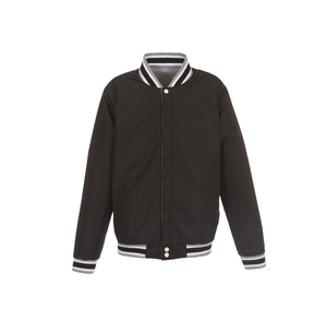 Chaqueta Deportiva Personalizada Cómoda con Bordado de Letras, Chaqueta Cortavientos de Invierno, Chaqueta Universitaria de Lana Cálida para Hombre - Product Image 3