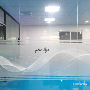 Op maat gemaakte vinyl stickers, gestanst, zelfklevend, matglas, raamfolie, tint, <span class=keywords><strong>decals</strong></span> voor kantoor, commerciële ruimte, wand, privacy - Product Image 4