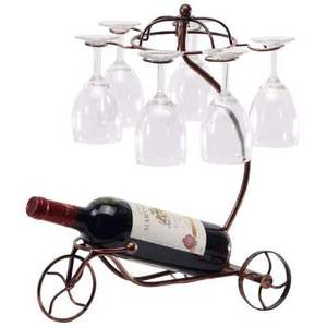 Decorative <b>Metal</b> <b>wine</b> Holder for home kitchen dining room stylish bottle storage display organization ideas <b>Wine</b> Bottle Holder - Product Image 2