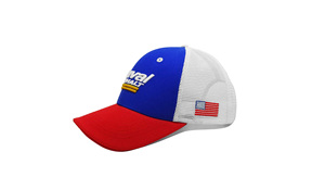 OEM ODM Vietnam Made Personalized 3D Embroidery Logo 6 Panel Mesh Back Adult Trucker Cap, Vintage Sporty Fashion for Casual Wear - Product Image 2