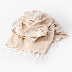 Coton turc Fouta Hammam Serviette Tissé À La Main Bain Spa Wrap Léger Absorbant À Séchage Rapide Couverture Pique-Nique Jeter Voyage Yoga - Product Image 5