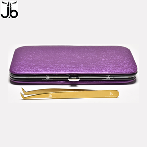 Pinzas de extensión de pestañas de acero inoxidable Su propio diseño de logotipo Pinzas de pestañas de Jackbilly Enterprises - Product Image 6