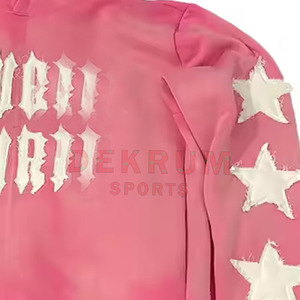 Sudadera con Capucha Vintage 2026 con Bajo Deshilachado y Bordado para Hombre, Sudadera con Capucha Personalizada con Logotipo 2024, Sudadera de Invierno Sólida, Transpirable y de Alta Calidad - Product Image 2