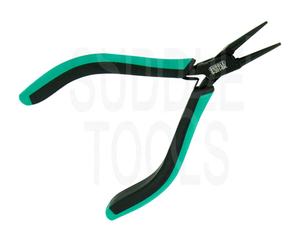 Alicates de joyería DIY negros de 115 mm, de punta microfina, de acero inoxidable, para estirar alambre de plata y oro, herramienta de joyería - Product Image 3