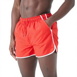 กางเกงว่ายน้ำชายเอวกลางผูกเชือก ปรับแต่งสีได้ตามต้องการ ผ้าแคนวาสคอตตอน 100% แห้งเร็ว - Product Image 1