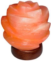Lampe de sel de l'Himalaya sculptée en forme de mini-étoile élégante, en matériau organique, au toucher réel, style imitation antique moderne, ioniseur ultime pour la maison
