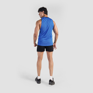 Bajo MOQ transpirable nuevo diseño hombres camiseta sin mangas para venta en línea última llegada Fitness ropa de alta calidad hombres camiseta sin mangas - Product Image 6