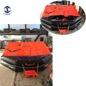 قارب مياه بحري معتمد من SOLAS طوف قابل للنفخ أوتوماتيكي للحياة للأشخاص - Product Image 2