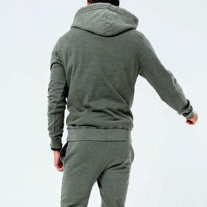 Survêtement en mélange de coton de qualité supérieure pour hommes, ajusté et conçu sur mesure pour un confort quotidien, un look sportif pour l'hiver - Product Image 2