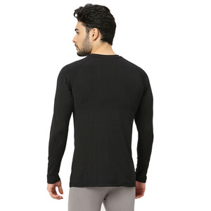 Camiseta de cuello redondo para hombre, logotipo personalizado de alta calidad, camisetas de manga larga lisas de talla grande para hombre, camiseta para hombre - Product Image 4