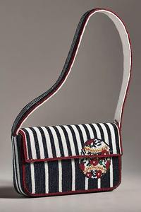 Sacs à main uniques en coton perlé, élégance classique, couleurs mélangées, pour toutes les occasions - Product Image 4