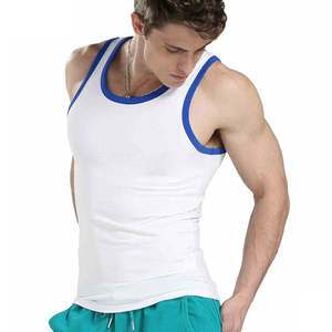 เสื้อกล้ามวิ่งมาราธอนผู้ชาย คุณภาพสูง ผ้าฝ้าย 100% น้ำหนักเบา ระบายอากาศดี สไตล์วินเทจ แบบไม่มีแขน - Product Image 2