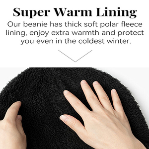 Hiver Hommes Femmes Casquette côtelée en tricot vierge Bonnet chaud avec logo personnalisé brodé en relief pour temps froid - Product Image 4