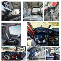 Camions tracteurs Sinotruk 6x4 d'occasion, 371 CV, Euro 2, conduite à gauche, 31 tonnes, logistique portuaire, camion tracteur automatique, performances durables et stables