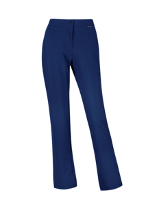 Pantalon noir taille haute pour femme, couleur unie, respirant, longueur normale, poches latérales, fermeture boutonnée, bas de tenue décontracté, idéal pour le printemps - Product Image 3