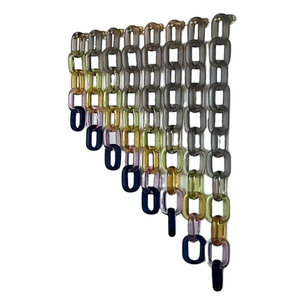 Eslabones de Cadena Grandes, Ecológicos, Coloridos y Transparentes, Hechos a Mano con Resina, para Decoración de Paredes, por Abdul Rehman Enterprises - Product Image 2