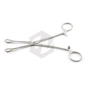 Pince éponge Ballenger de qualité supérieure incurvée 7 "hémostatique en acier inoxydable de qualité chirurgicale pour instruments médicaux dentaires - Product Image 2