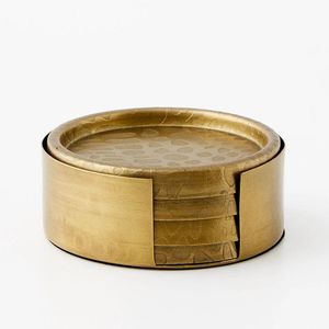 Top Products 2026 Metal Coasters <b>Mats</b> Wholesale Tableware Coasters Home Kitchen Decoration Decor for Luxury Drinks Coasters <b>Mats</b> - Product Image 6