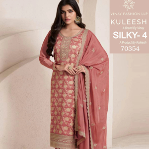 ชุดผ้าไหมดิบปัก3ชิ้นปากีสถานชุดแบบดั้งเดิมผู้หญิงชุดชาติพันธุ์แฟชั่นวัฒนธรรมชาลวาร์คาเมซทำด้วยมือ - Product Image 1